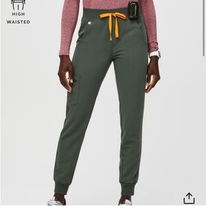 Figs scrub pants Zamora, olive